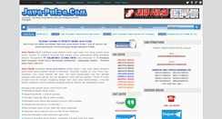 Desktop Screenshot of java-pulsa.com